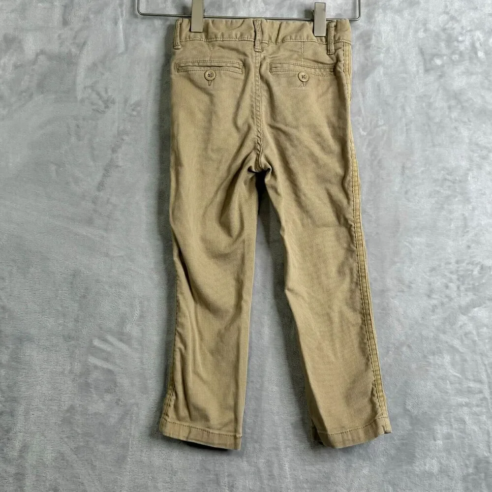 GAP Sarah Jessica Parker Rabbit Rabbit Khaki Pants Kids 4 Adjustable Waist